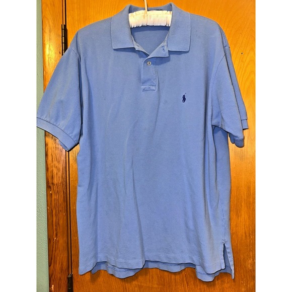 Polo Ralph Lauren Other - Polo Ralph Lauren Mens Short Sleeve Classic Fit Cotton Polo Shirt Blue L
